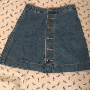 American apparel denim shirt